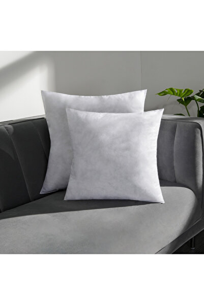 EsnafAli وسادة داخلية من السيليكون 100% بونبوك، طقم من قطعتين، 43*43 سم