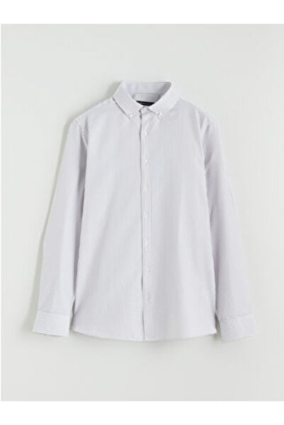 LC Waikiki Artı-Store Men's Shirt Made of Patterned Fabric with High Cotton C...