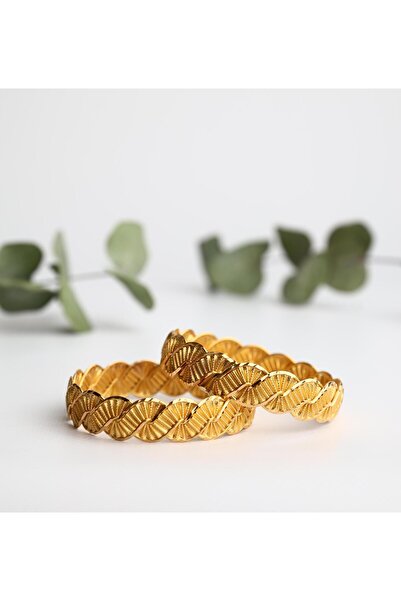 Narin Mücevherat Nar-in Altın Mücevherat Altın Bilezik Burgu Desen 22 (20gr)