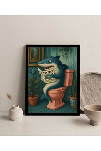 Harikabirev Bathroom Table Glass Table the Shark That Makes the Toilet for the Bathroom | Bnymdf