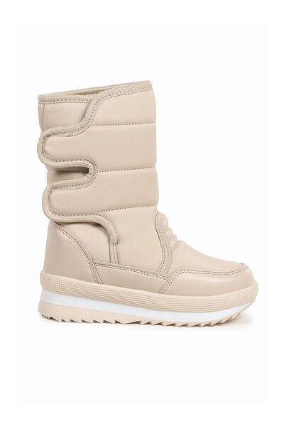 GÜLERSHOES Garantili Ortopedi Su Geçirmez İçi Kürklü Kaymaz Uzun Kız Çocuk Bo...