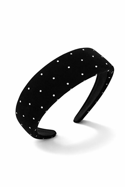 Venus Design Kadife Taşlı Taç