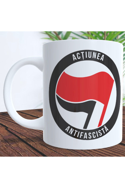 Leistung C&R Set of 2 Mugs Antifascist Action ANTIFA