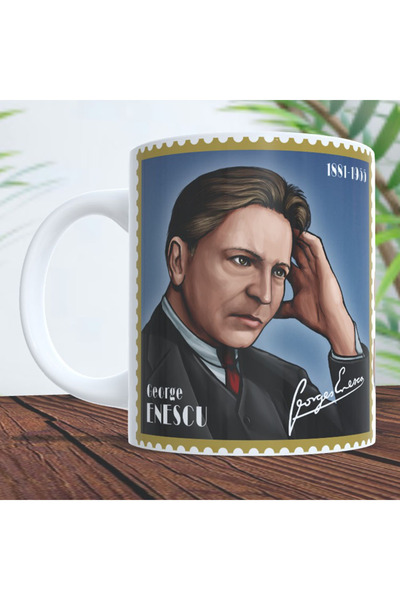 Leistung C&R Set of 2 George Enescu Mugs