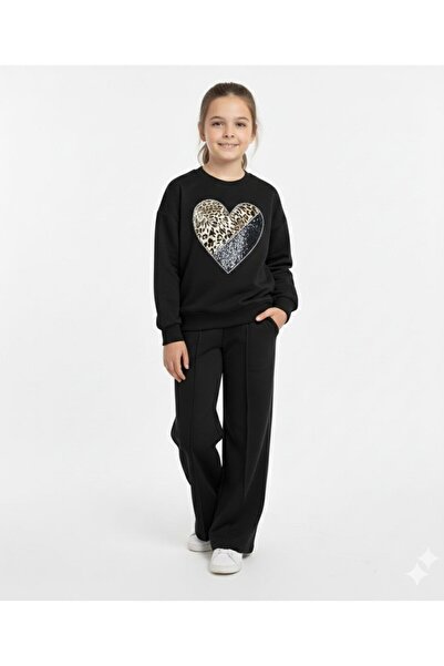 Dassi طقم علوي وسفلي جديد من الماركة ستون فليك بنقشة الفهد