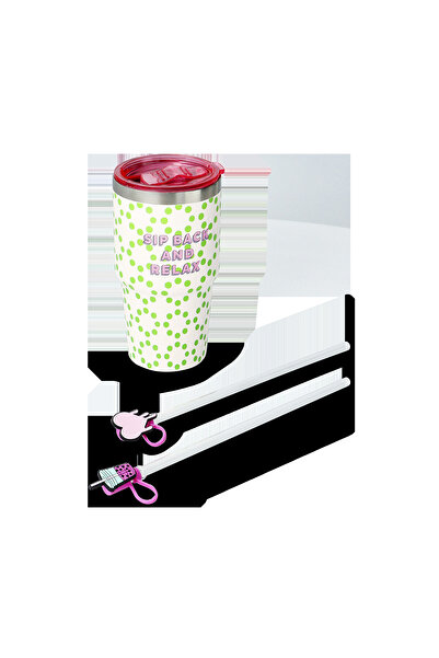 Flying Tiger Copenhagen Sevimli Desenli Pipetli Matara