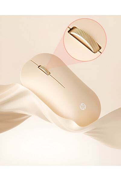 HP DM10 Kablosuz Bluetooth Mouse Çift Modlu Kompakt Sessiz 2,4ghz+BT5.0 Rose Gold | Ramwhite Garantili