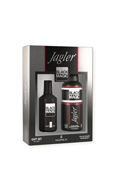 LUREVA Jagler Black Magic Erkek Parfüm 75 Ml EdT | Kalıcı, Yoğun ve Etkileyici Koku