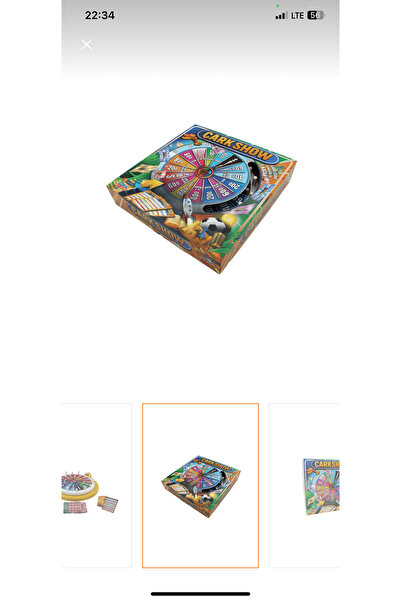 Toys لعبة العجلة الدوارة وألعاب صندوق الألعاب المكونة من 4 قطع