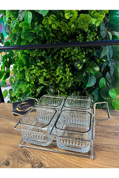 ARS HOME DEKOR Real Gilded Original Paşabahçe Elysia Bowl with Stand, Snack Bowl, Presentation Bowl, Breakfast Bowl, Decoration