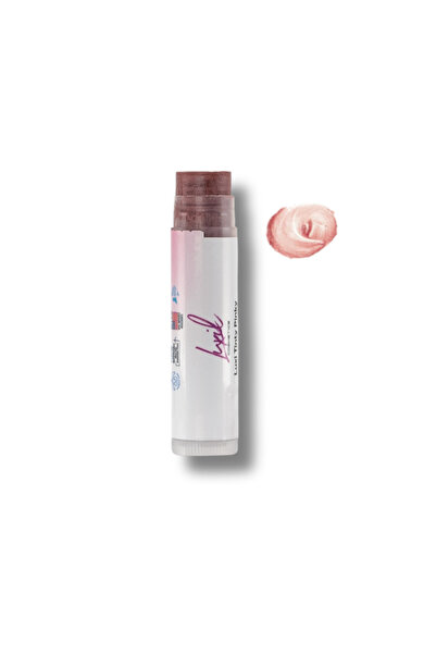 Luxil Cosmetics مرطب شفاه ملون طبيعي وعضوي مع فيتامين هـ - اللون: لوكسي تينتي بينكي