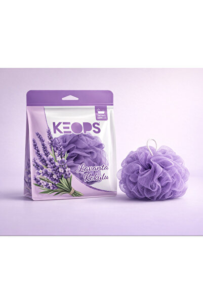 Keops Lavanta Kokulu Sabunlu Banyo Lifi – Köpüren Duş Lifi