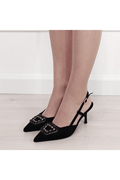 SOFILINE Elegant black shoes with brooch B-1890 03