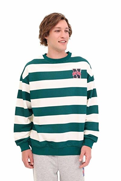 Kinetix Ml Clasy 16Cty202 5Pr Men's Green Sweatshirt 102019633