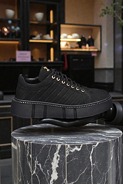 VİVA SHOES Genuine Nubuck Leather Casual Men's Shoes