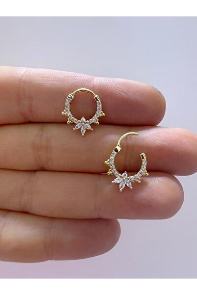 Arescollection 1 adet çelik septum daith helix lobe uyumlu piercing