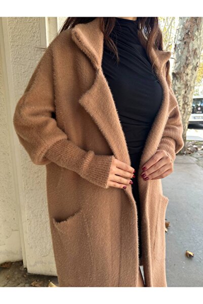 Abalı Yeni sezon kışlık ceket sakal yün iplik Alhawi Rafı model