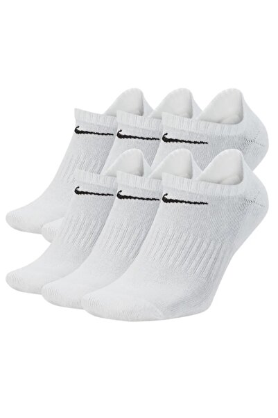 Nike Everyday Cushioned No Show Unisex Spor Çorap (6 Çift)