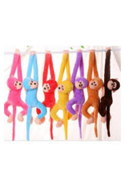 Rosella Barucci Elleri Yapışan Oyun Ve Uyku Arkadaşı Peluş Maymun Oyuncak Sarılan Maymun