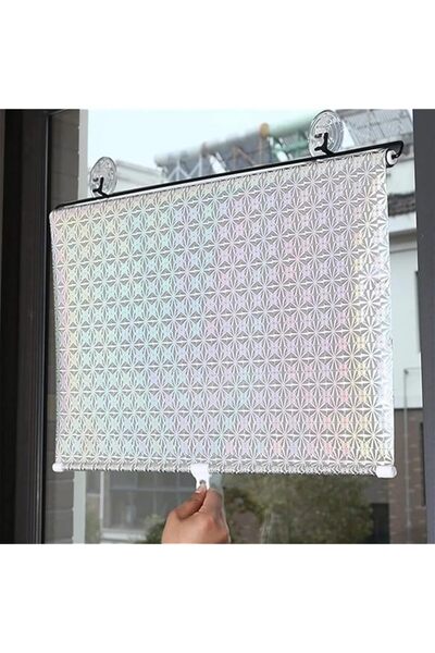 The Bros ستائر معتمة، ستائر مكتبية، ستائر قابلة للسحب بدون ثقب، محمولة