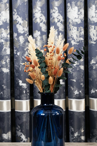 Evdepo Home Rubens Sık Pileli Pano Fon Perde, 1/3 Sık Pile, Çift Kanat - Laci...