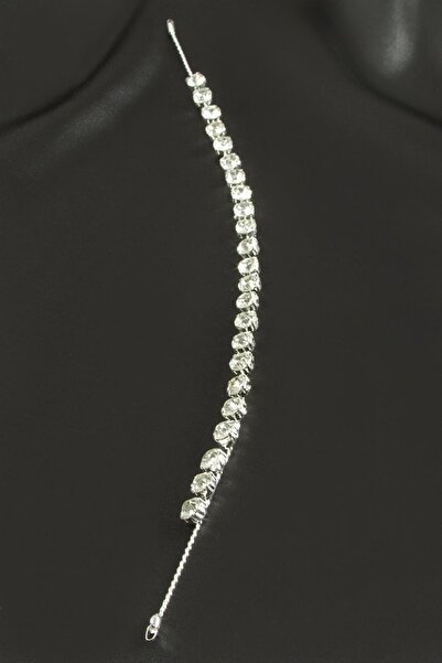 Bijuteri Net Single Stone Hair Accessory