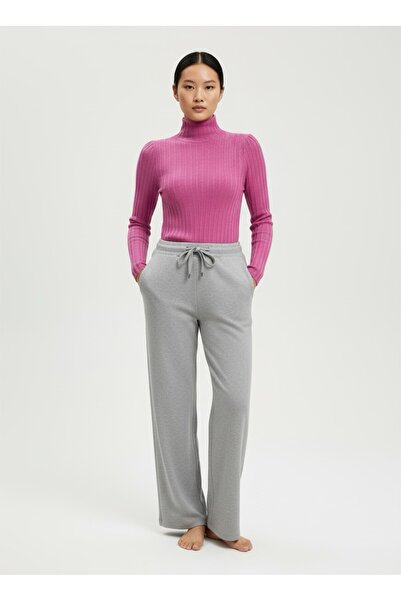 Cataleya Fashion Maleta damă din tricot cu guler înalt