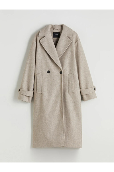 LC Waikiki Γυναικείο παλτό με διπλό γιακά