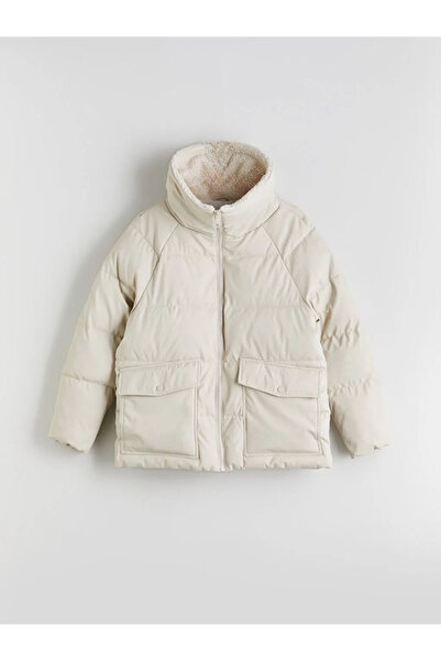 LC Waikiki Stand Collar Oversize Women's Puffer Jacket