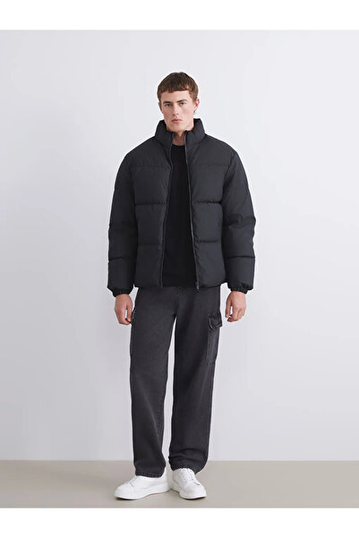 LC Waikiki Comfortable Fit Stand Collar Men's Puffer Jacket