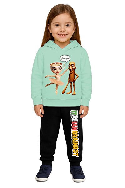 SEDİRLİ Braniot cu imprimeu Set de trening pentru copii 3 fire Ş cu căptușeal...