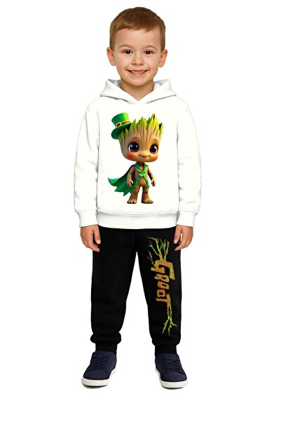 SEDİRLİ Groot cu imprimeu Set de trening pentru copii 3 fire Ş cu căptușeală ...