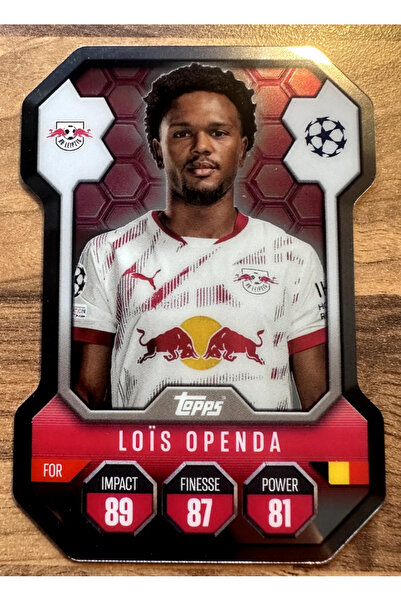 Topps Match Attax 24/25 Chrome Elite Shield Lois Openda Sh12