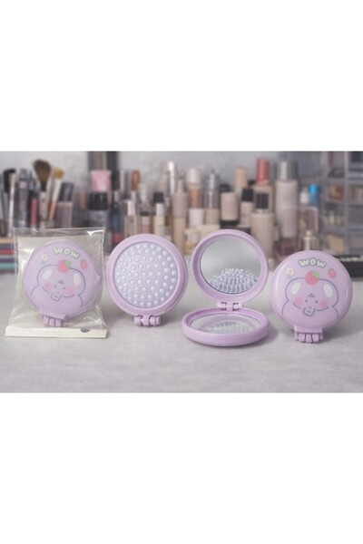 jumpytoys Figürlü Katlanır Tarak ve Ayna Çanta Boy