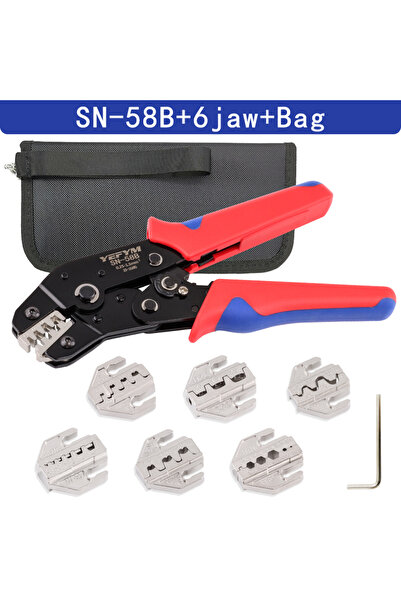 choice2 SN-58B 6jaw bag Crimping Tool Set For Dupont JST MOLEX Terminals,No/P...