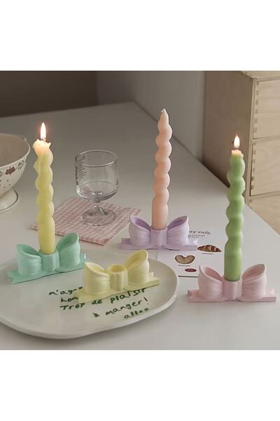 ZarDünya Kurdele Şamdan Mumluk