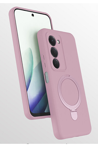 Rivor Xiaomi Redmi 15 Kılıf Kamera Çıkıntılı Magsafe Şarj Özellikli Halka Sta...