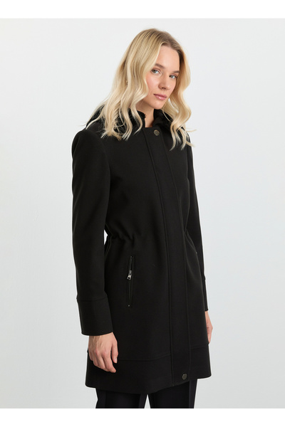 Selen Siyah Kadın Kaban 25KSL9505