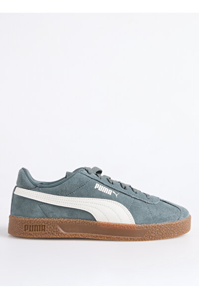 Puma 40151403 Club wSuede Leather F Gri - Beyaz Kadın Lifestyle Ayakkabı