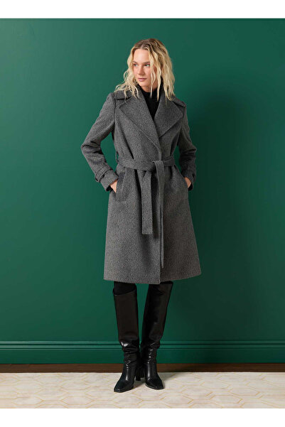 Selen Antrasit Kadın Kaban 25KSL9534