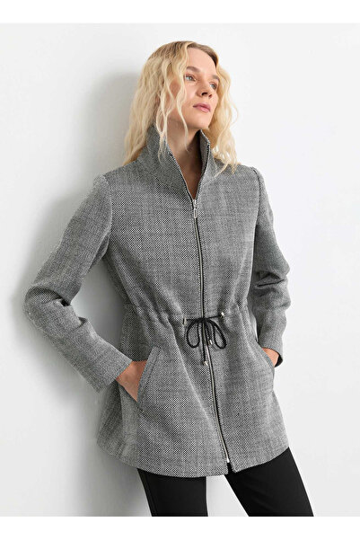 Selen Siyah Kadın Kaban 25KSL9500