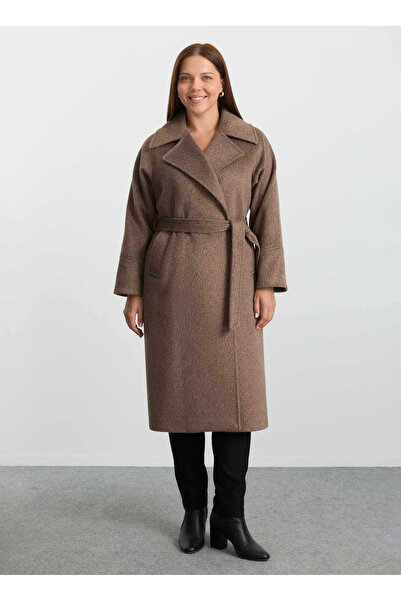 Selen Kahve Kadın Kaban 25KSL9555
