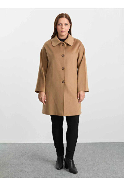 Selen Camel Kadın Kaban 25KSL9544