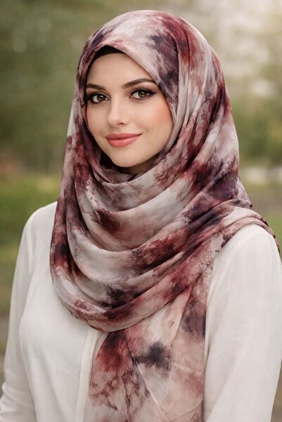 CLASSİC HIJAB WITH PRINT DESIGN
