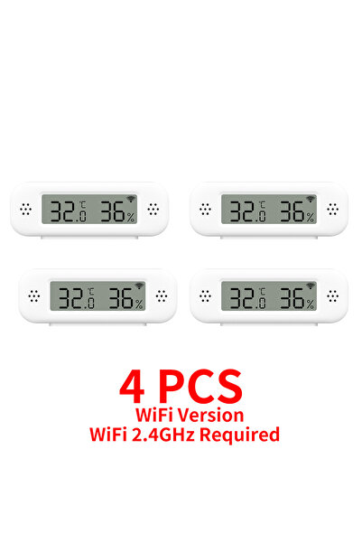 Choice إصدار واي فاي Tuya WiFi Mini درجة الحرارة والرطوبة للمنزل الذكي مقياس ...