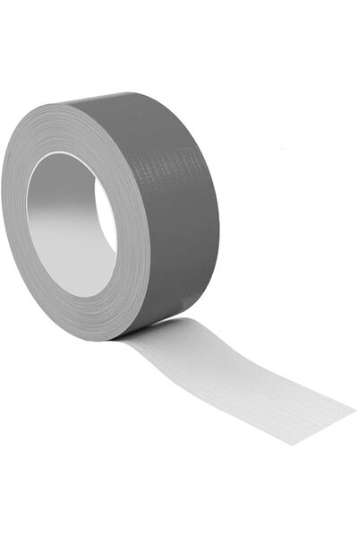 Raco شريط لاصق فضي شديد التحمل، 50 مم × 25 م، للإغلاق والترقيع والكابلات