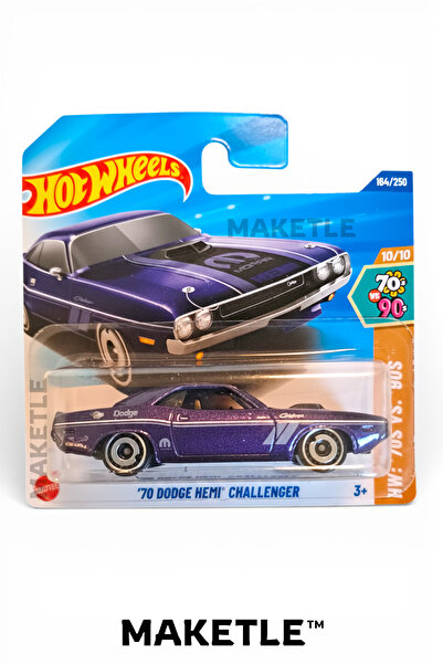 HOT WHEELS '70 Dodge Hemi Challanger - HYY96 - Tivloo Sürpriz Hediyeli