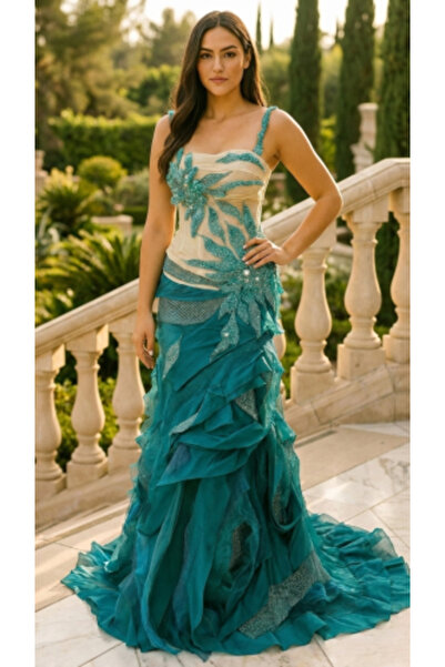 Gardenia Fashion Sea Orchid Dress