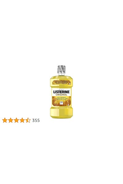 Listerine Original Mouthwash Liquid, Removes 99.9% Germs, 250ml, Pack Of 1