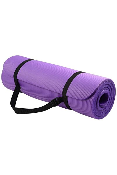 Generic سجادة تمارين رياضية مضادة للتمزق مع حزام حمل